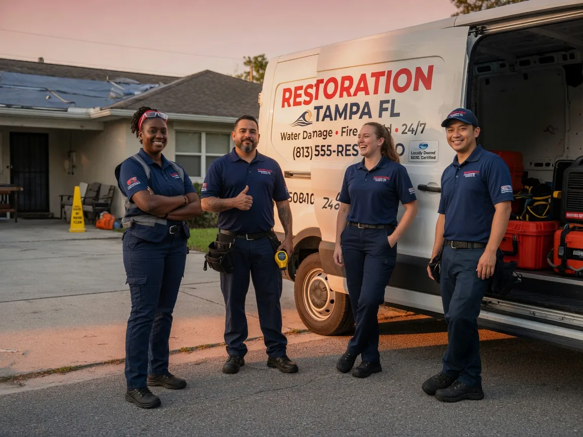 Water Damage Restoration company in Muldrow, OK